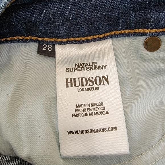 Hudson Natalie Super Skinny Jeans - Picture 12 of 13